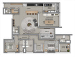 Planta - 161,66m²