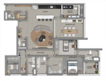 Planta - 161,66m²