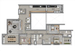 Planta - 166,02m²