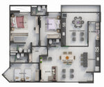 Planta - 141,03m²