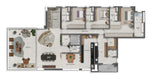Planta - 299m²