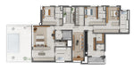 Planta Duplex Superior - 535m²