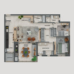 Planta - 115,21m²