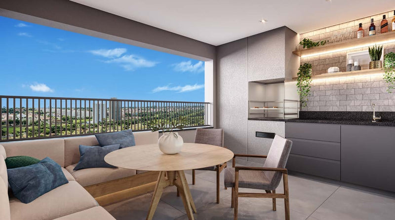 Varanda gourmet - 100,64m²