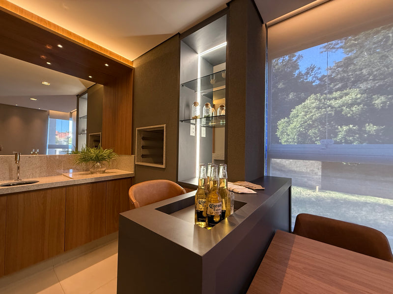 Perspectiva varanda gourmet