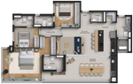 Planta - 143,59m²