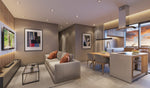 Sala + Varanda - 73,09m²