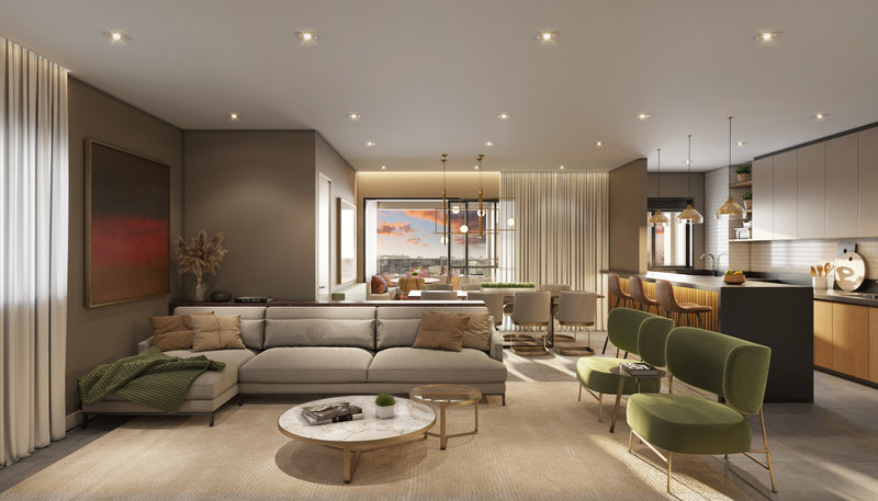 Sala ampliada - 111,12m²