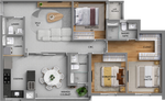 Planta - 92,15m²