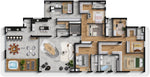 Apartamento Penthouse - 349,09m²
