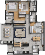 Planta - 123,93m²