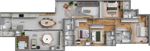 Penthouse Oásis - 175m²