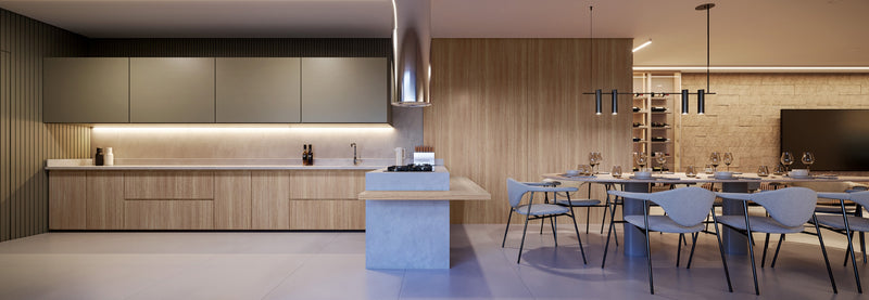 Cozinha Penthouse - 175m²