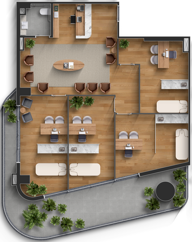 Sala - 134,77m²