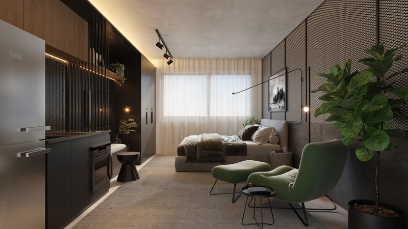Studio - 27m²