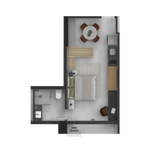 Studio - 32m²