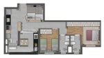 Planta - 68,33m²