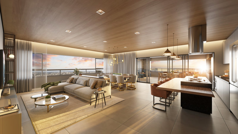 Sala Penthouse Le Manoir - 239,46m²