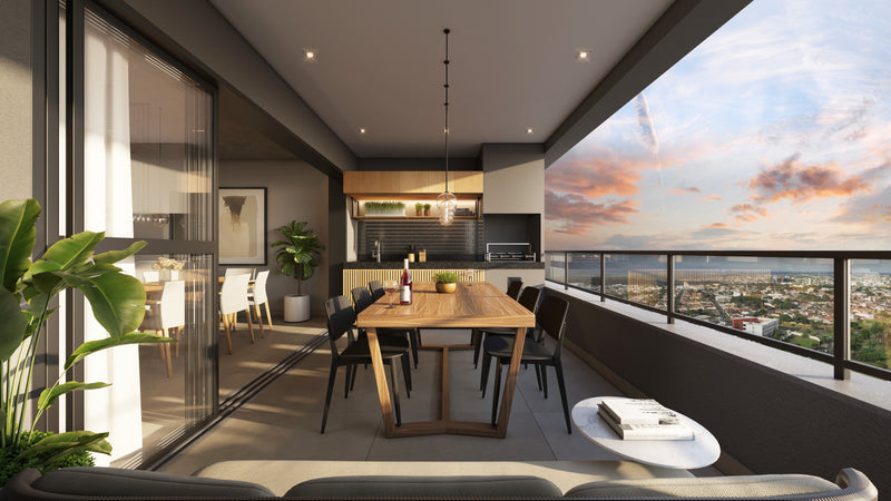 Varanda Gourmet Cinéaste - 120,62m²