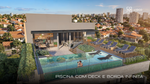 Piscina com Deck e Borda Infinita