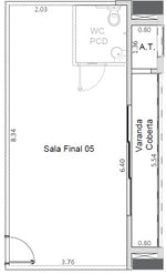 Planta - 42,69m²