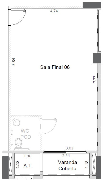Planta - 47,14m²