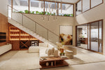 Perspectiva em detalhes do interior