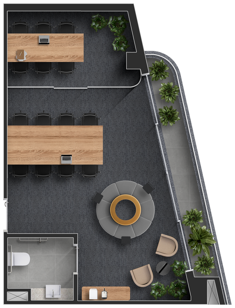 Sala - 49,82m²