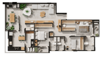 Planta - 137,47m²
