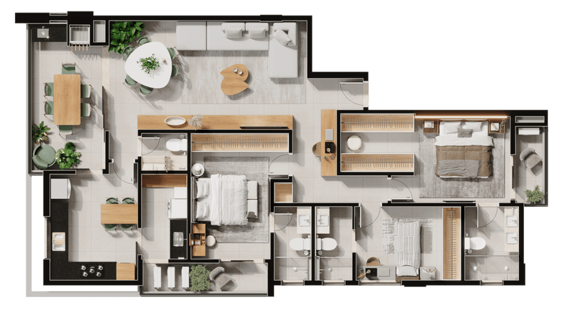 Planta - 137,47m²