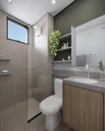 Banheiro Decorado - 57,42m²