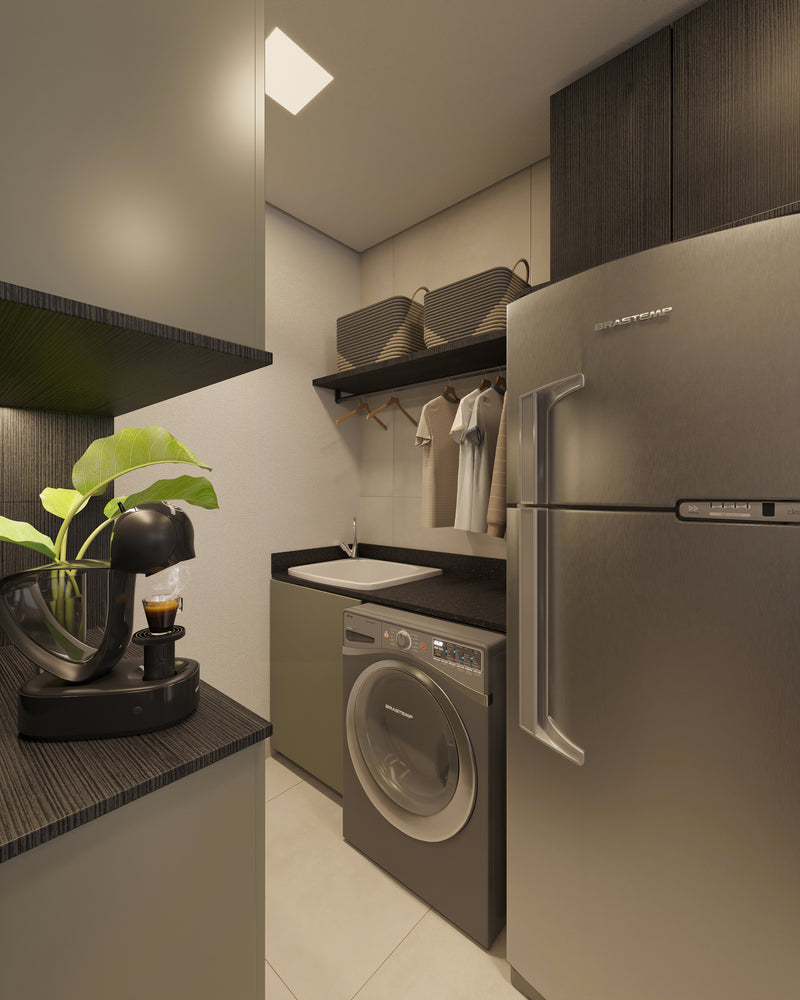 Lavanderia - Apto 57,42m²