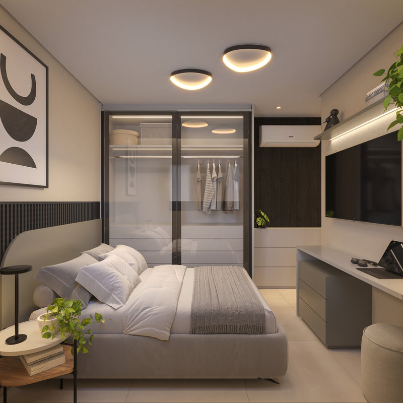 Suíte - Apto 57,42m²