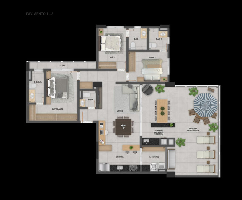 Planta - 120,63m²