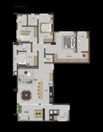 Planta - 166,80m²
