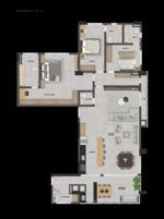 Planta - 166,71m²