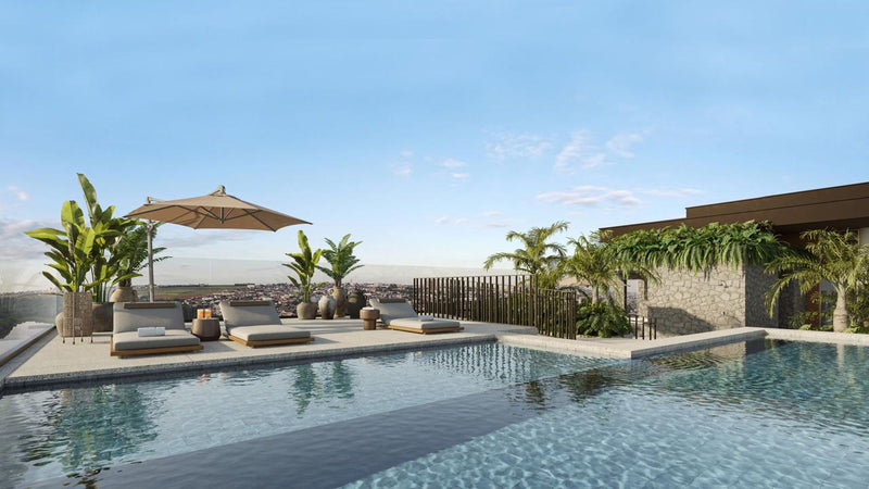 Piscina com Solarium