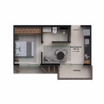 Apartamento - 33m² a 34m²