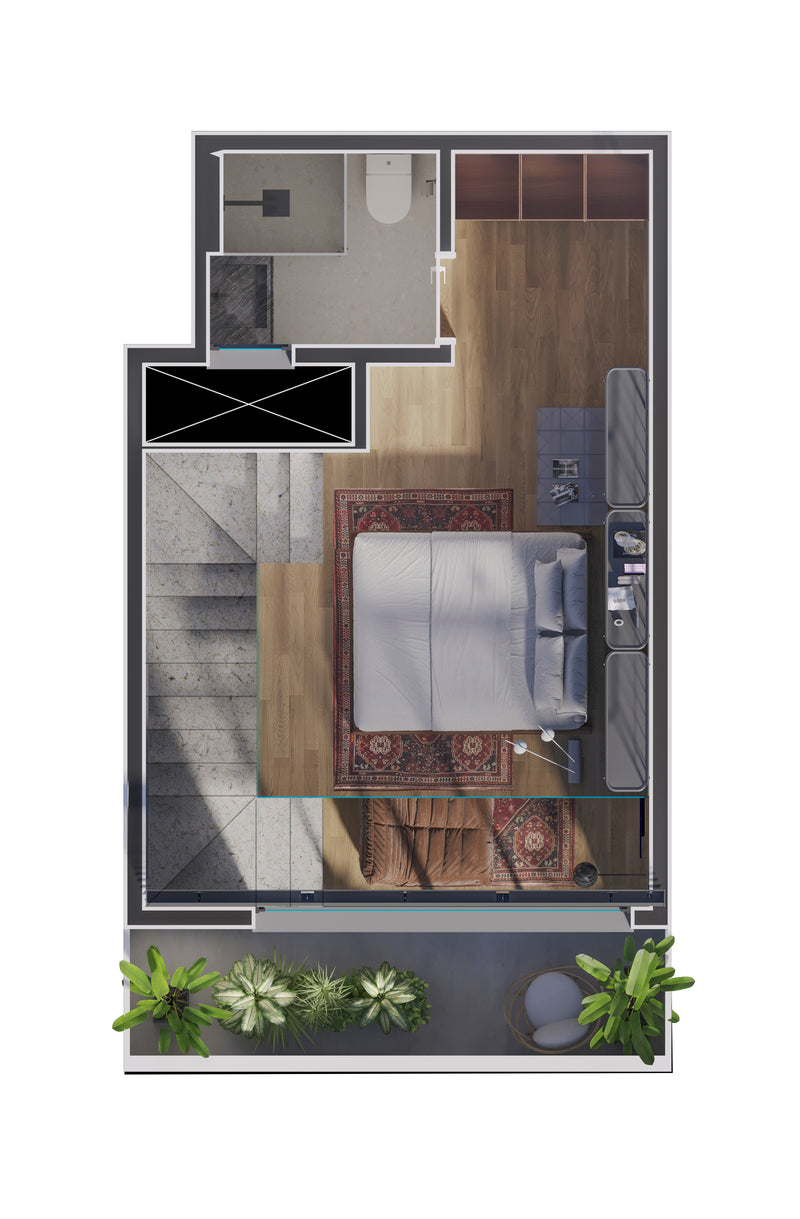 Lofft Superior - 41m²